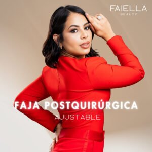 Faja Postquirúrgica Ajustable con HILADO DE COBRE